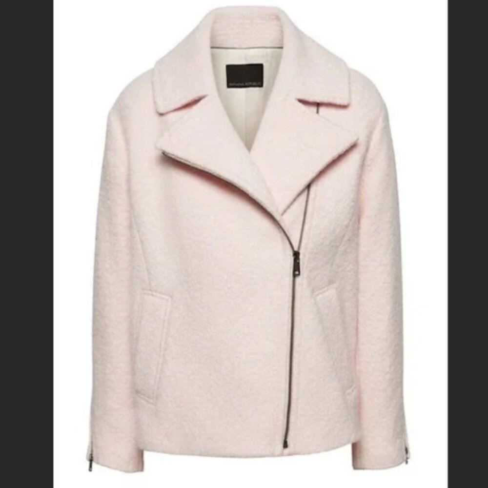 Banana Republic Wool Moto Jacket